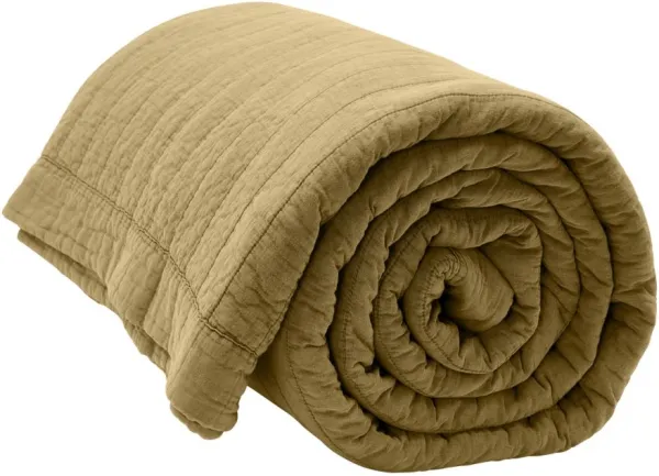 Magnhild, Gestepptes Bettüberwurf, Seeds, 280x280 cm